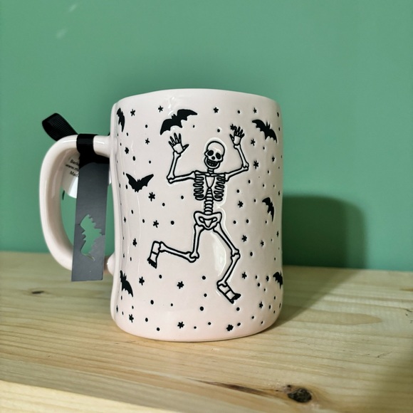 NWT Rae Dunn Light Pink Dance Til You’re Dead Mug - Picture 2 of 7